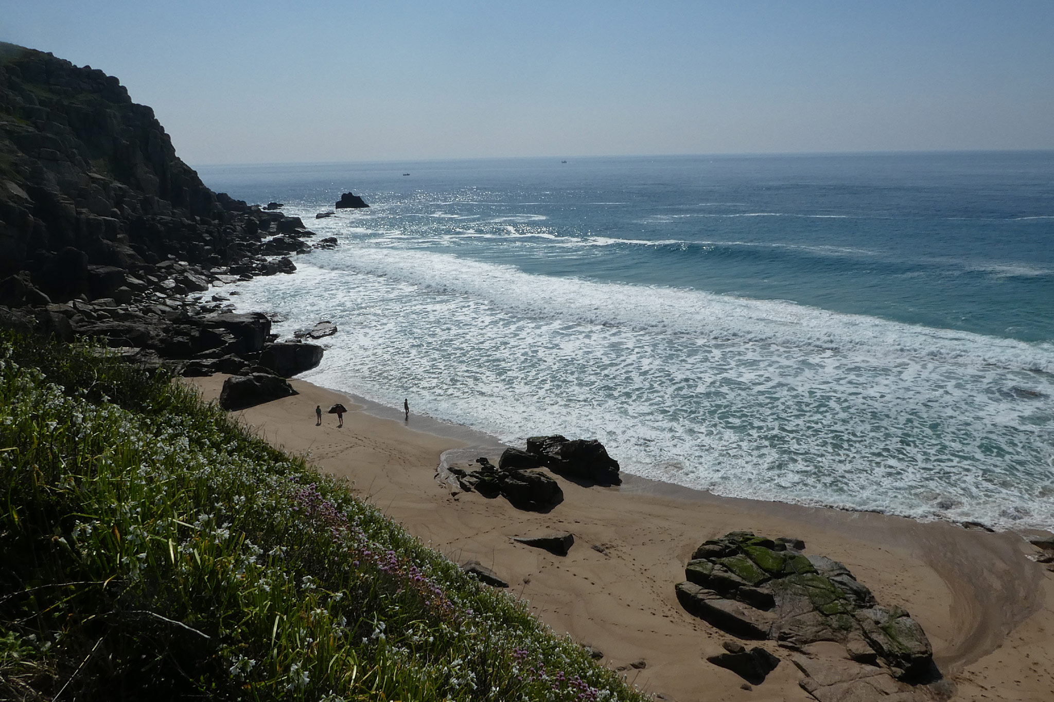 The Minack Theatre, Cornwal rocks, Porthcurno